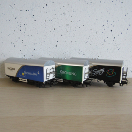 Marklin 84420 Gesloten goederenwagen set (Koel) in ovp