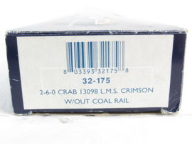 Bachmann 32-175 OO LMS 2-6-0 Crab stoomlocomotief (analoog) in ovp