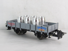 Trix Express 33925 DRG Lageboordwagen met bierfusten in ovp