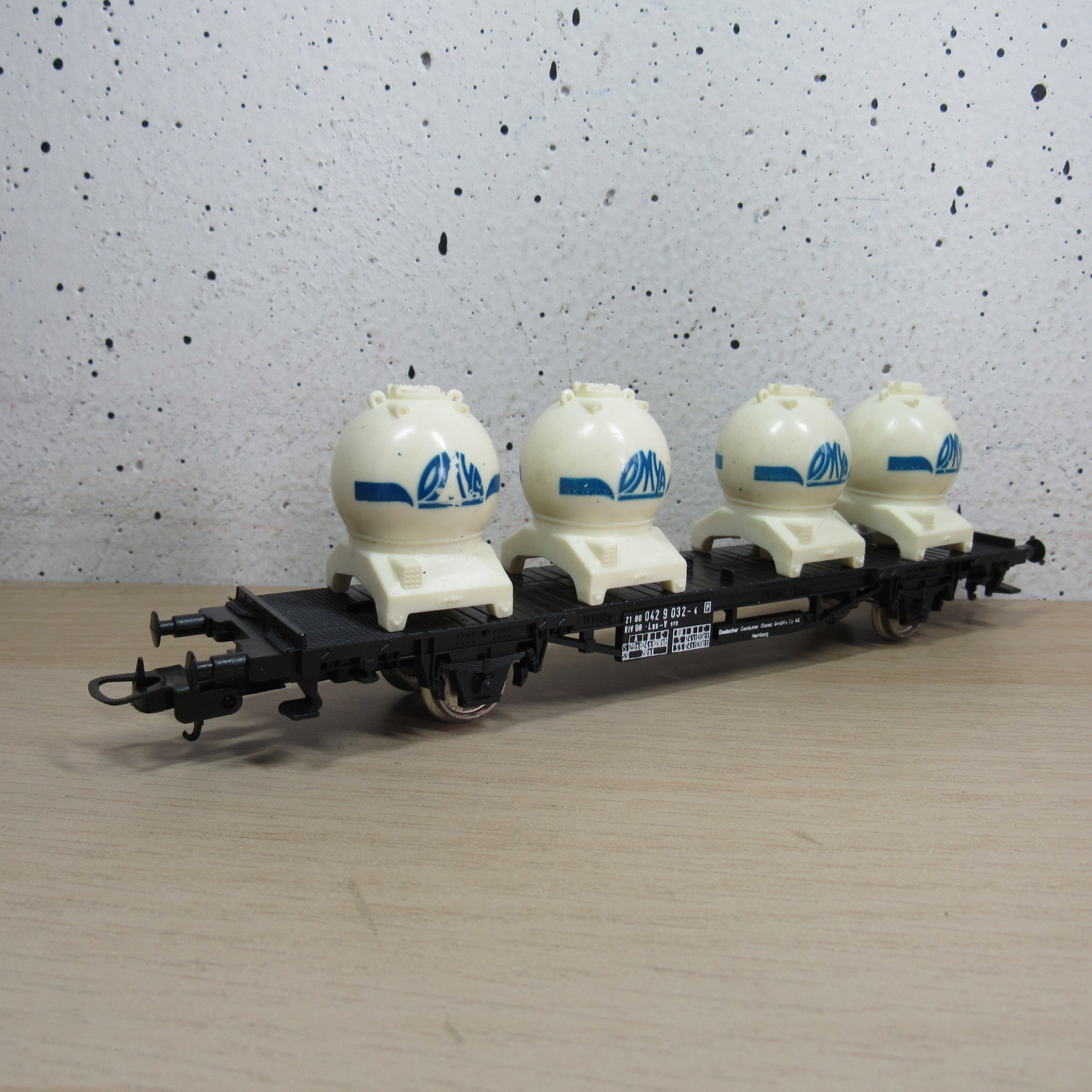 Lima 2843 DB container wagen in ovp