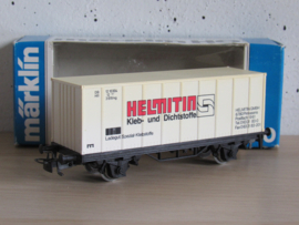 Marklin 4481 DB Containerdraagwagen (Helmitin) in ovp