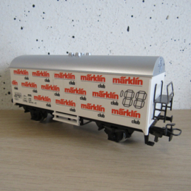 Marklin Gesloten goederenwagen Marklin clubwagon 1988 in ovp