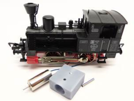 Micromotor HF007 Fleischmann Anna, BR 98.1, Grüne Betty, Edelweiss Lokal Bahn 5, SBB 8172