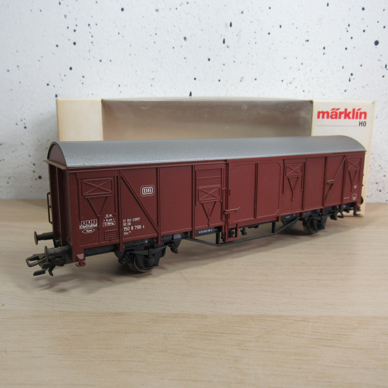 Marklin 4732 DB gesloten wagen in ovp