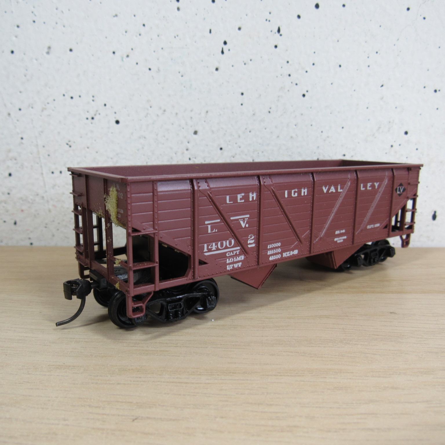 Athearn 5423 USA Lehigh Valley hopper car zonder ovp