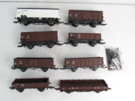 Roco 44011 DB Goederenwagen set (8 delig / AC) in ovp