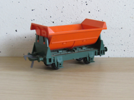 Fleischmann 1456 Kipwagen in ovp (groen/oranje)