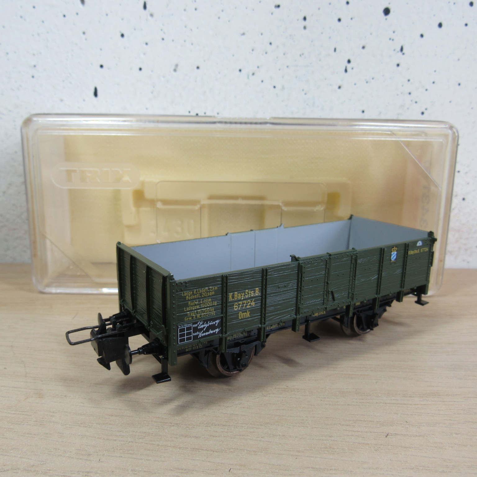 Trix express 53 3431 00 K.Bay.Sts.B bakwagen in ovp