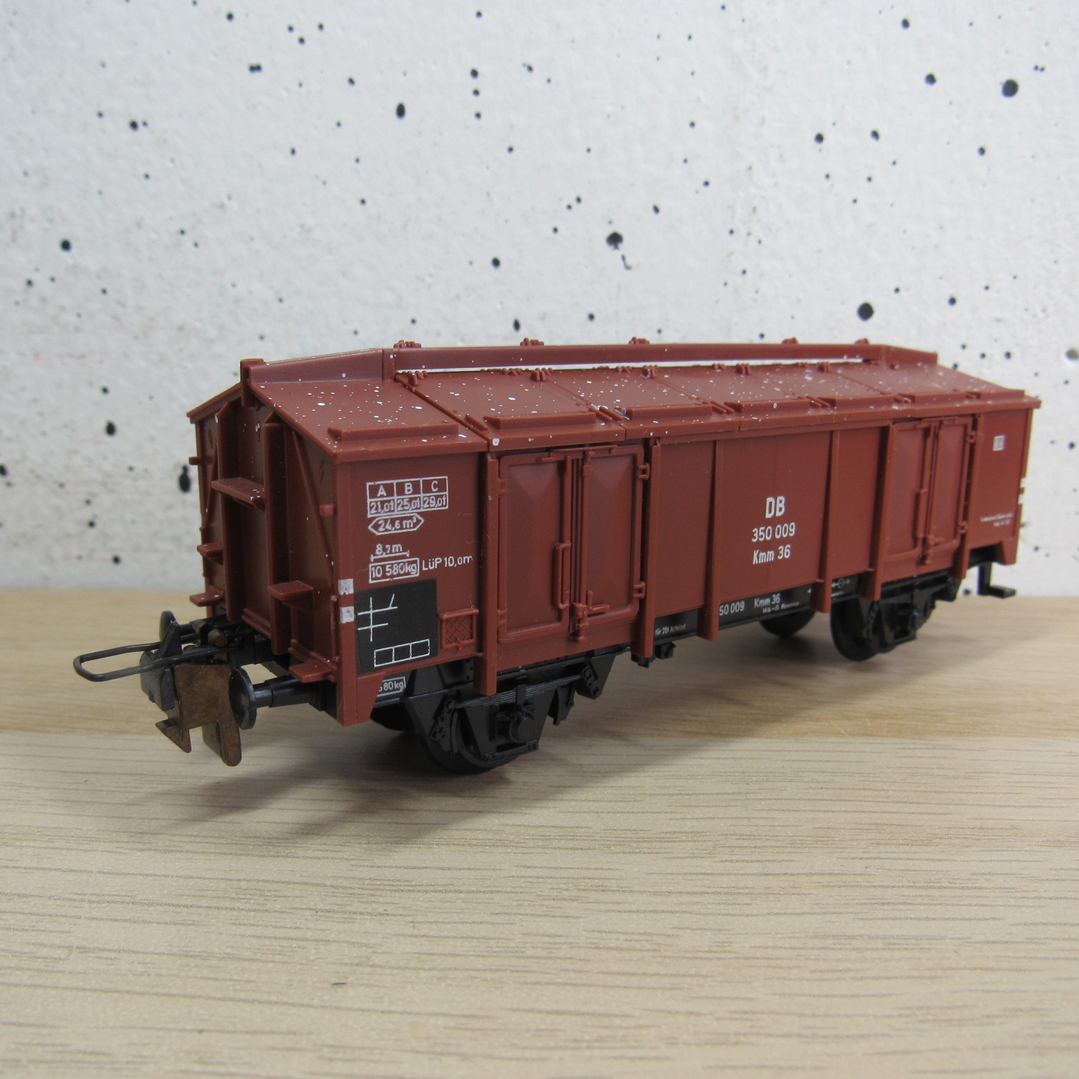 Trix express 53 3433 00 DB Klapdekselwagen in ovp