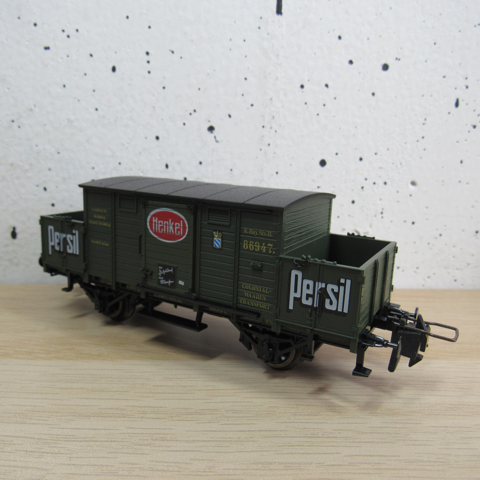 Trix express 53 3412 51 K.Bay.Sts.B Persil wagen in ovp