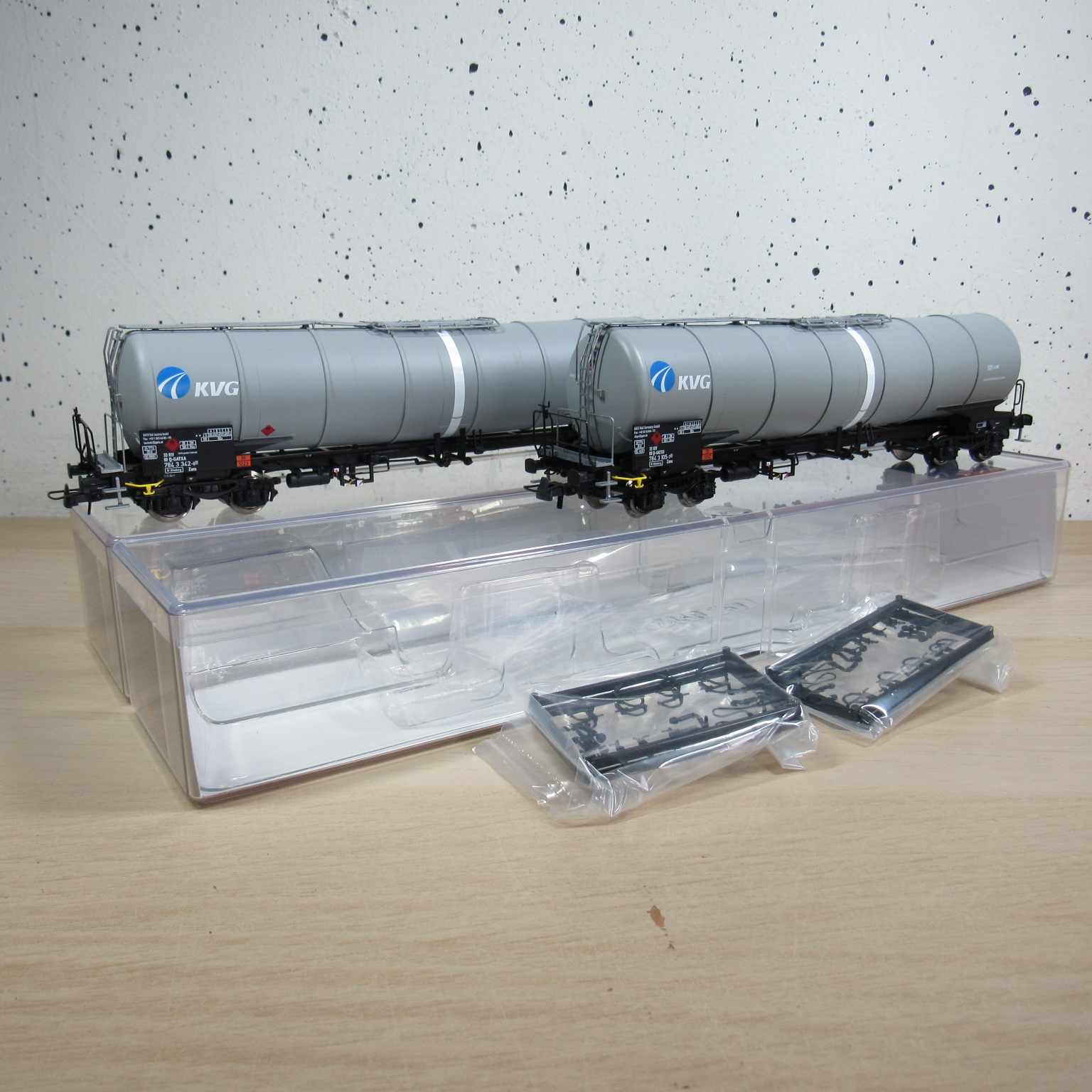 Roco 77463 H0 - Set van 2: Ketelwagens, GATX