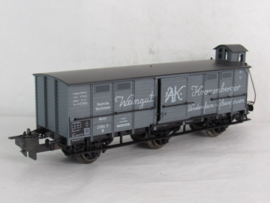 Trix Express 33533 DRG Gesloten goederenwagen met remmershuis (Kronenberger) in ovp