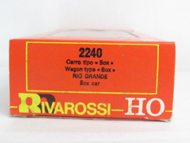 Rivarossi 2240 USA Rio Grande gesloten wagen in ovp