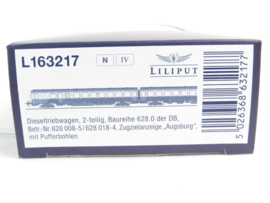 Liliput 163217 N DB BR628 treinstel (analoog/digitaal voorbereid) in ovp