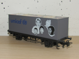 Marklin 44262 DB Containerwagen verjaardag Unicef 1996 in ovp