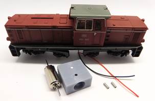 Micromotor HSB004 Bemo V 51, V 52, BR 251, NKB V 12, StLB VL 21