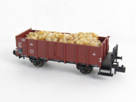 Fleischmann 8218K N DB Open goederenwagon, type/uitvoering Om 12, 2-assig, bruin in ovp