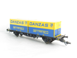 Fleischmann 5233 H0 DB Containerdraagwagen in ovp