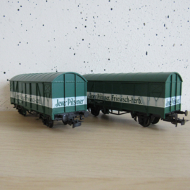 Liliput 229 03 DB Jever Pilsner gesloten wagens in ovp