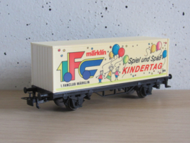 Marklin 31962 DB Containerwagen (Recycling-Eisenbahn-Anlage) in ovp