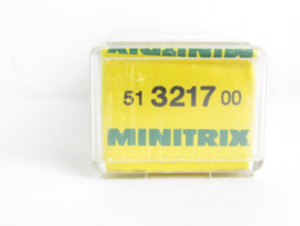 Minitrix 51 3217 00 N K.Bay.Sts.B Ketelwagen met rem, 2-assig, grijs, 'Speciale wagen, Actiengesellschaft für Petroleum Industrie, Leyh bij Neurenberg' in ovp