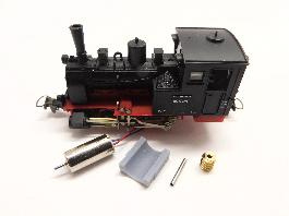 Micromotor HSB009G BTTB - Zeuke, Bemo - Zeuke, Tillig H0m – BR 99 DR Spreewaldbahn