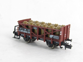 Fleischmann 822201K N DB/VTG Zuurtankwagen, 2-assig, bruin in ovp