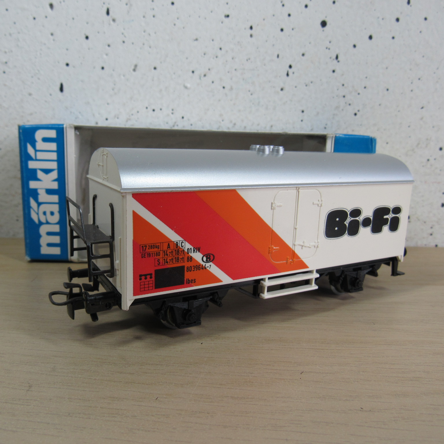 Marklin 4415 NMBS Gesloten goederenwagen (koel) (Bi-Fi) in ovp