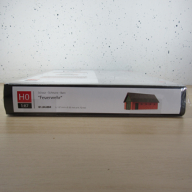 Unique scenery H0 01.04.004 Brandweerschuur (bouwpakket) in ovp