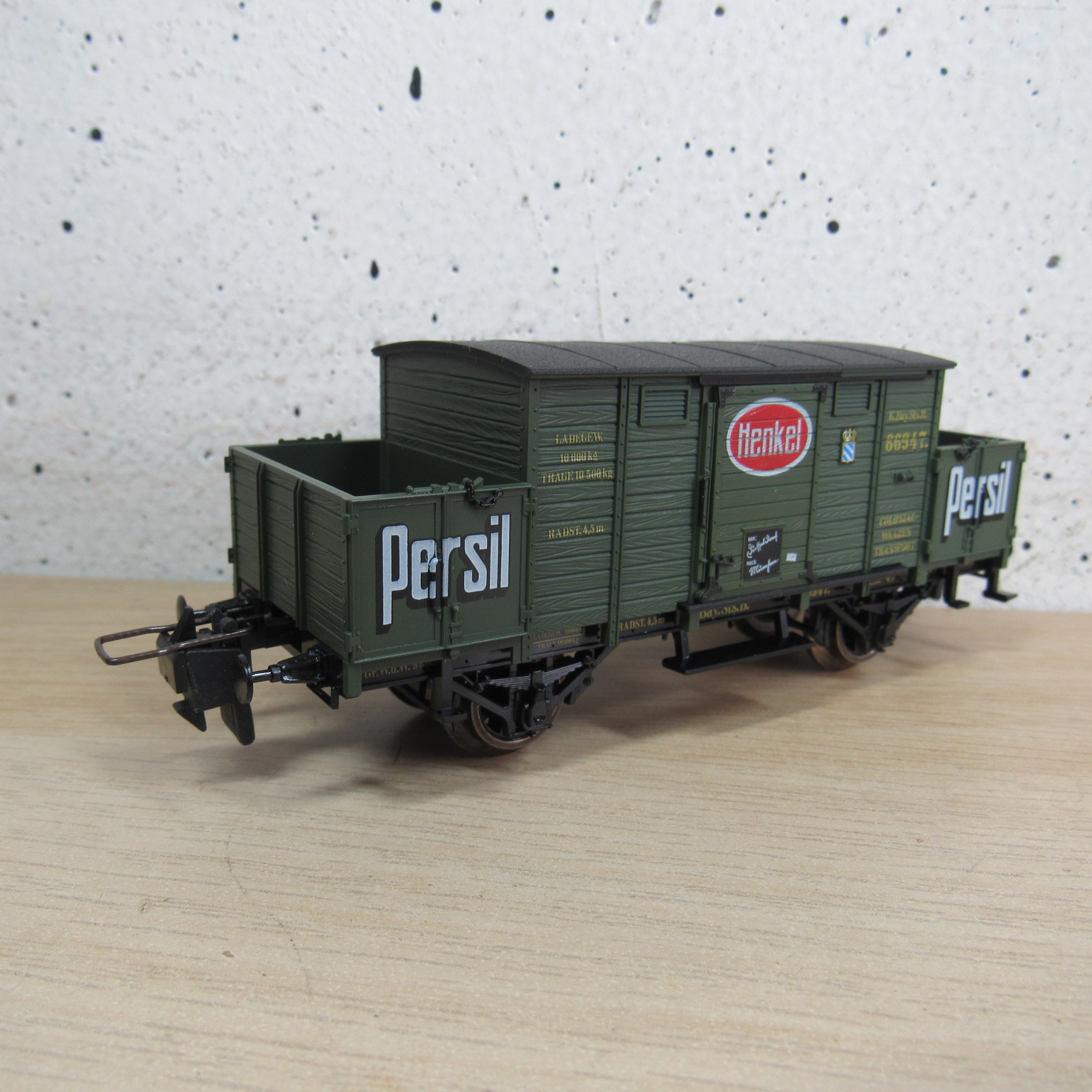Trix express 53 3412 51 K.Bay.Sts.B Persil wagen in ovp