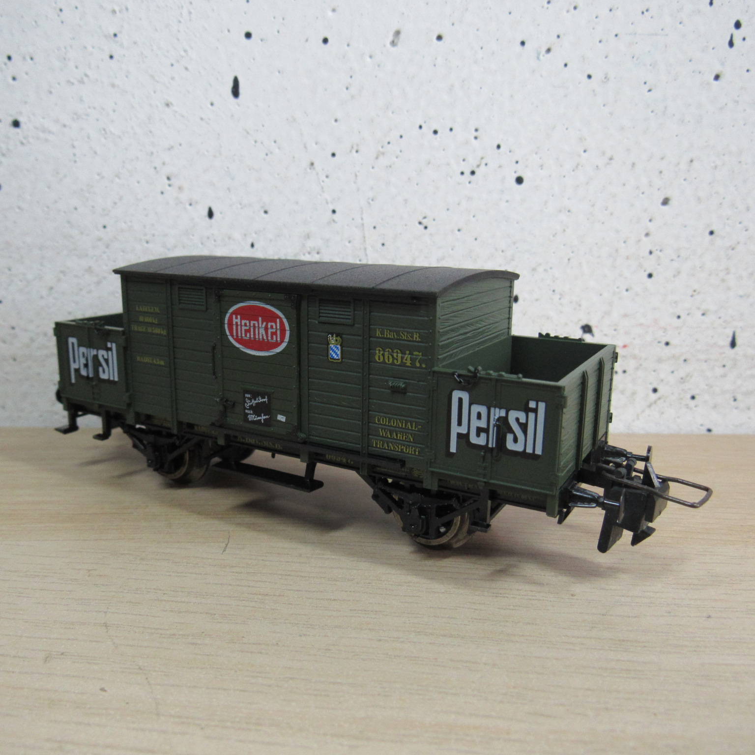 Trix express 53 3412 51 K.Bay.Sts.B Persil wagen in ovp