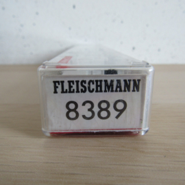 Fleischmann 8389 N DB Schuifwandwagen met grote capaciteit, 4-assig, wit, 'Bauknecht' in ovp