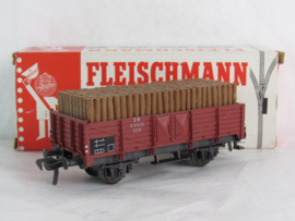 Fleischmann 5203 DB lage bakwagen met lading in ovp
