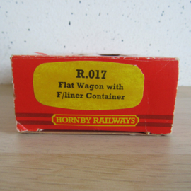 Hornby R.017 BR containerwagen in ovp