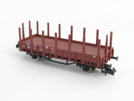 Fleischmann 8202K N DB Open laadbakwagen, type/uitvoering Rr 20, 2-assig, bruin in ovp