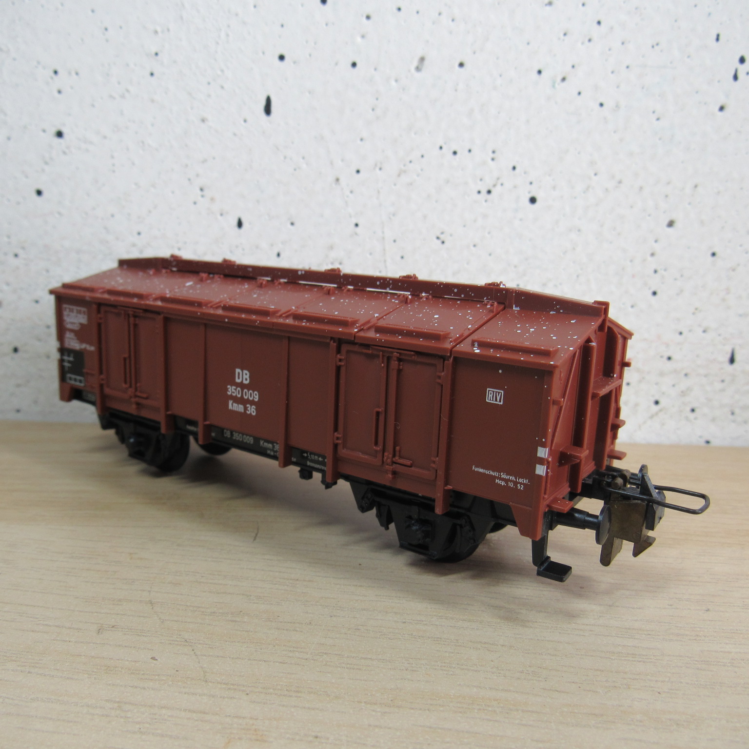 Trix express 53 3433 00 DB Klapdekselwagen in ovp