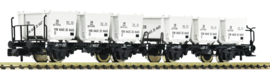 Fleischmann 6660106 N - Dubbele containerwagen, DB