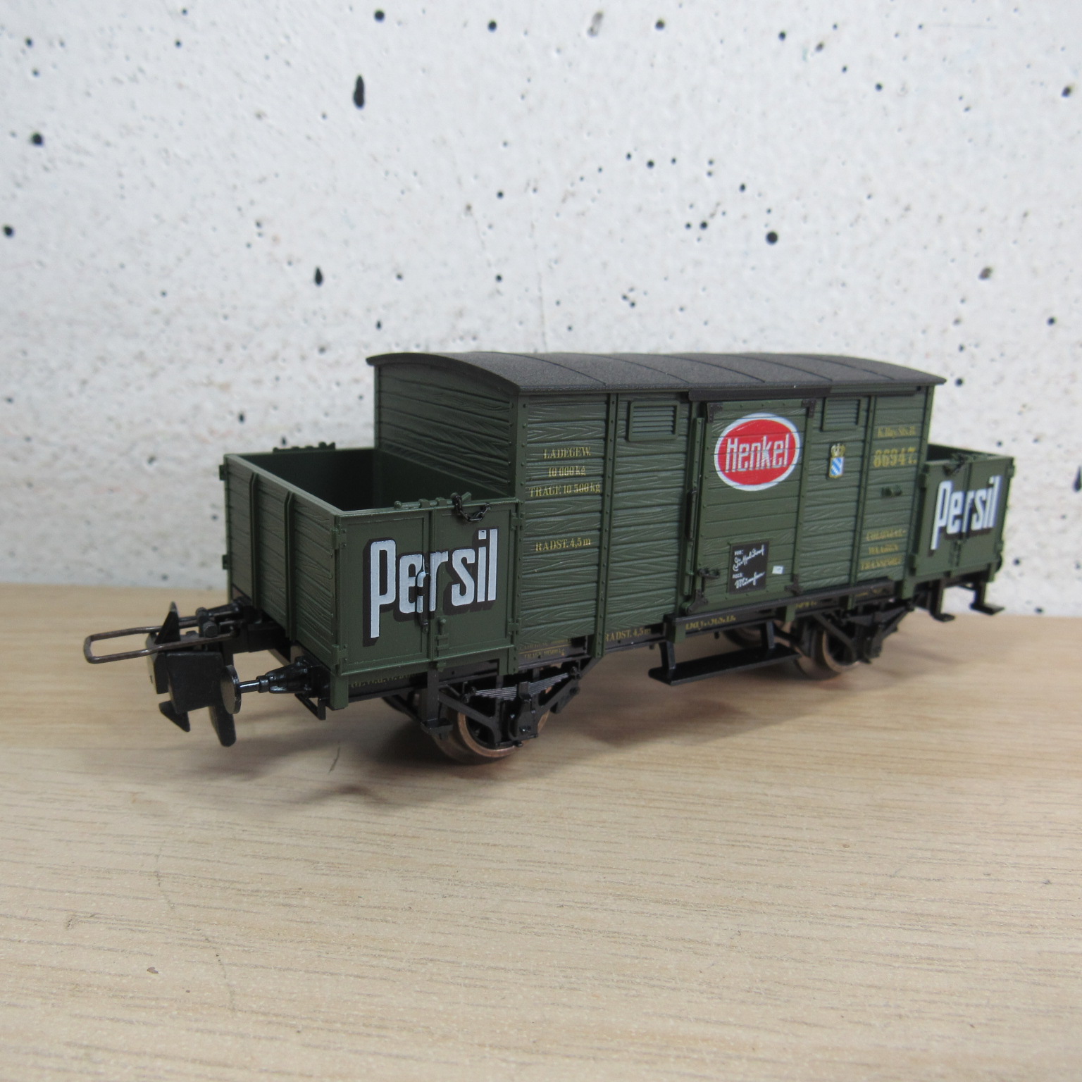 Trix express 53 3412 51 K.Bay.Sts.B Persil wagen in ovp
