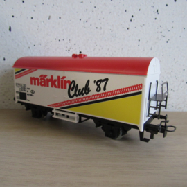 Marklin gesloten wagen ( Club 87) in ovp