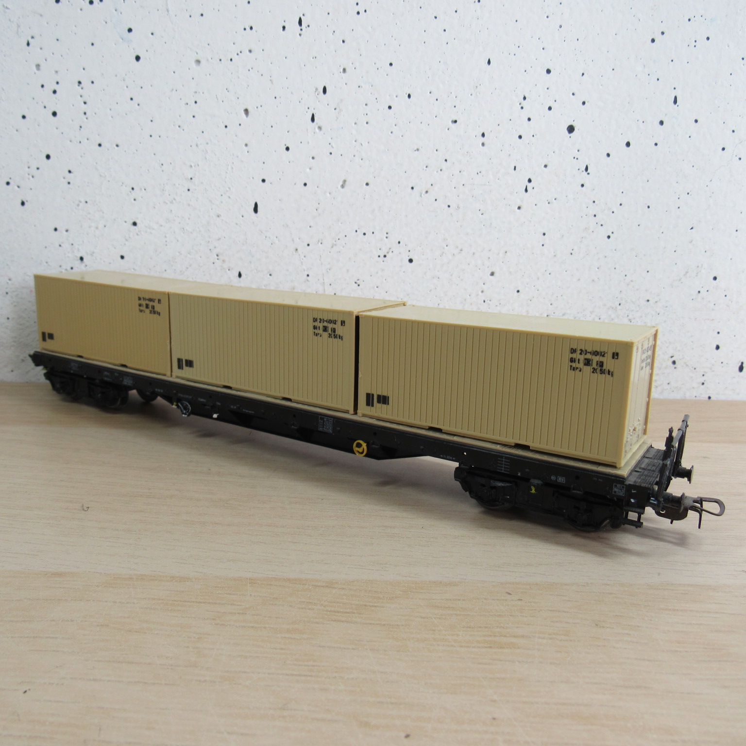 Piko 5/6419/015 DB Containerdraagwagen AC in ovp