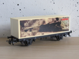 Marklin 62853 DB Containerwagen (Marklin Info-Tage 1996) in ovp