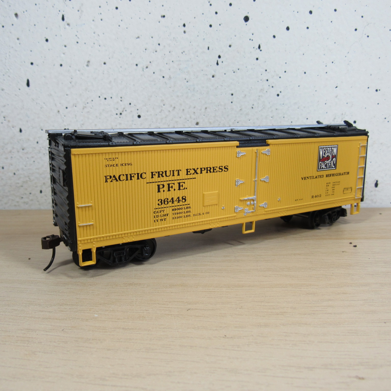 Athearn USA Western pacific boxcar zonder ovp
