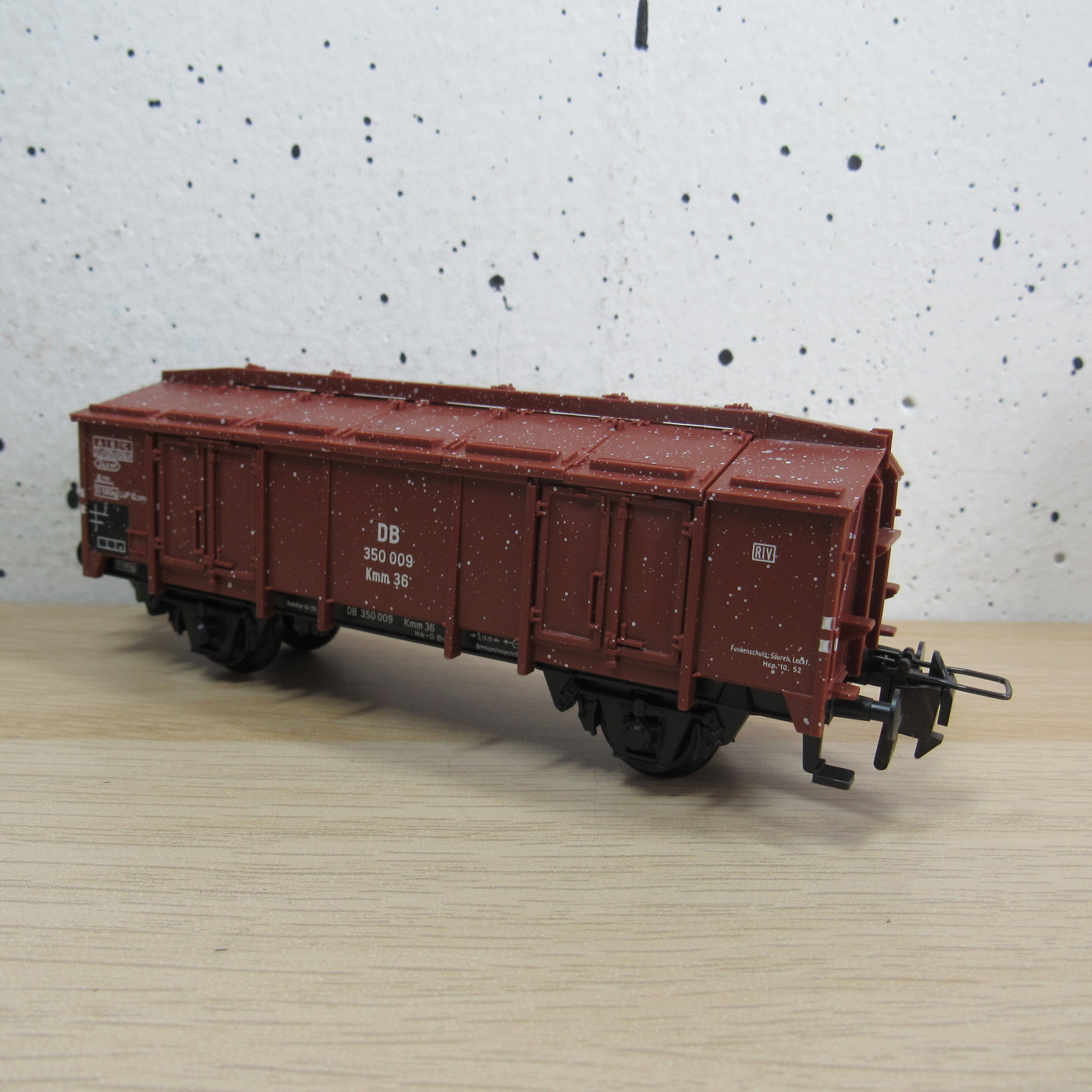 Trix express 53 3433 00 DB Klapdekselwagen in ovp