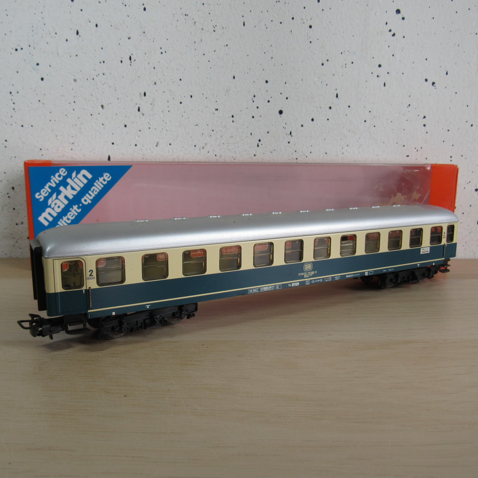 Marklin primex 4198 DB rijtuig in ovp