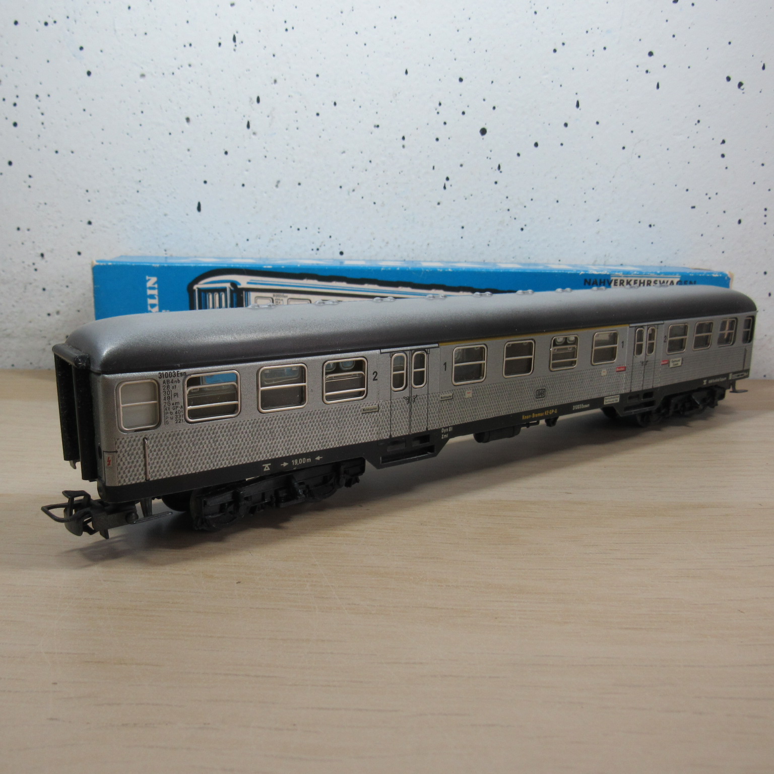 Marklin 4043 DB Silberlingrijtuig in ovp