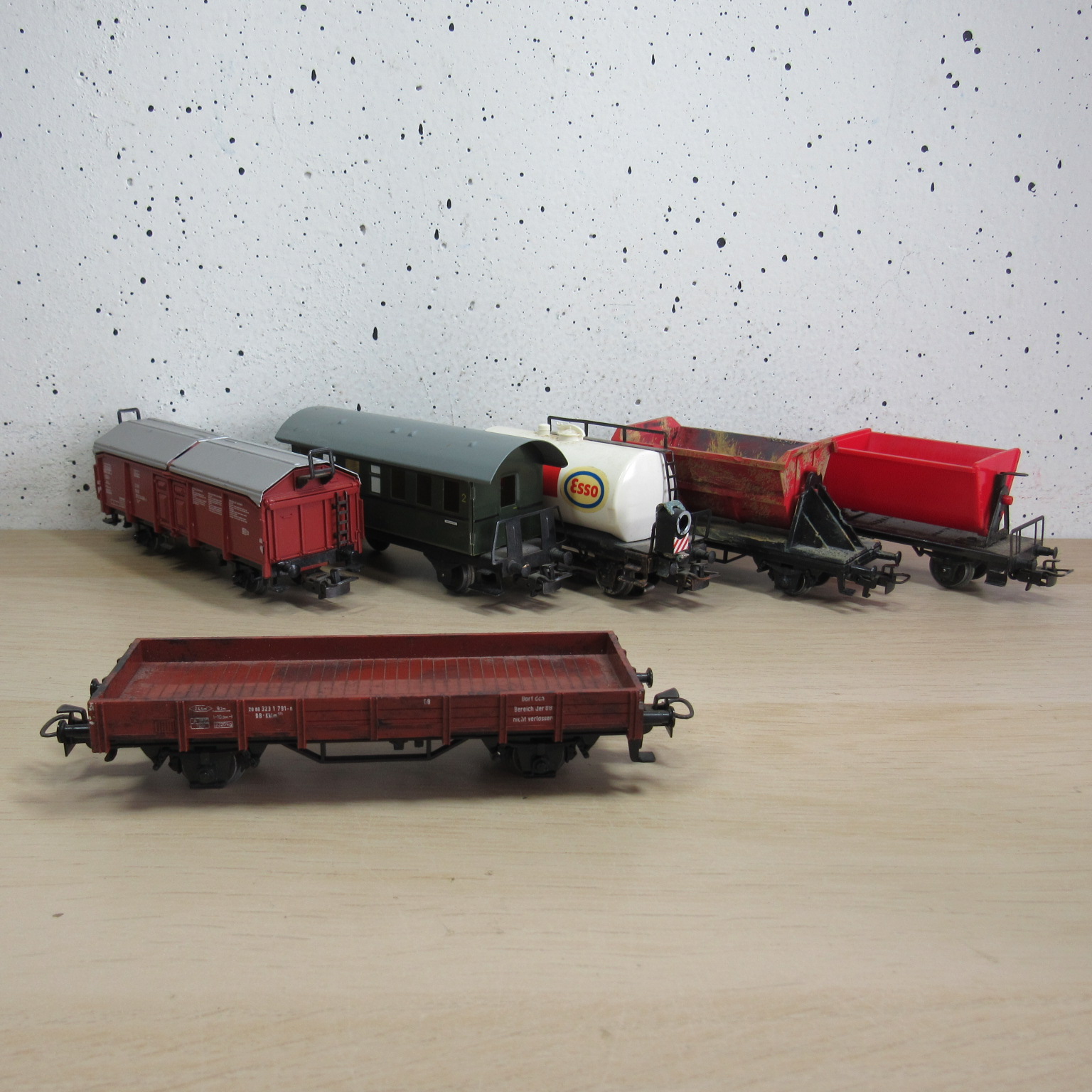 Marklin diverse wagens 6x zonder ovp
