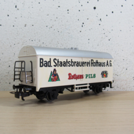 Marklin 4437 DB Gesloten wagen (koel) (Rothaus Pils) in ovp
