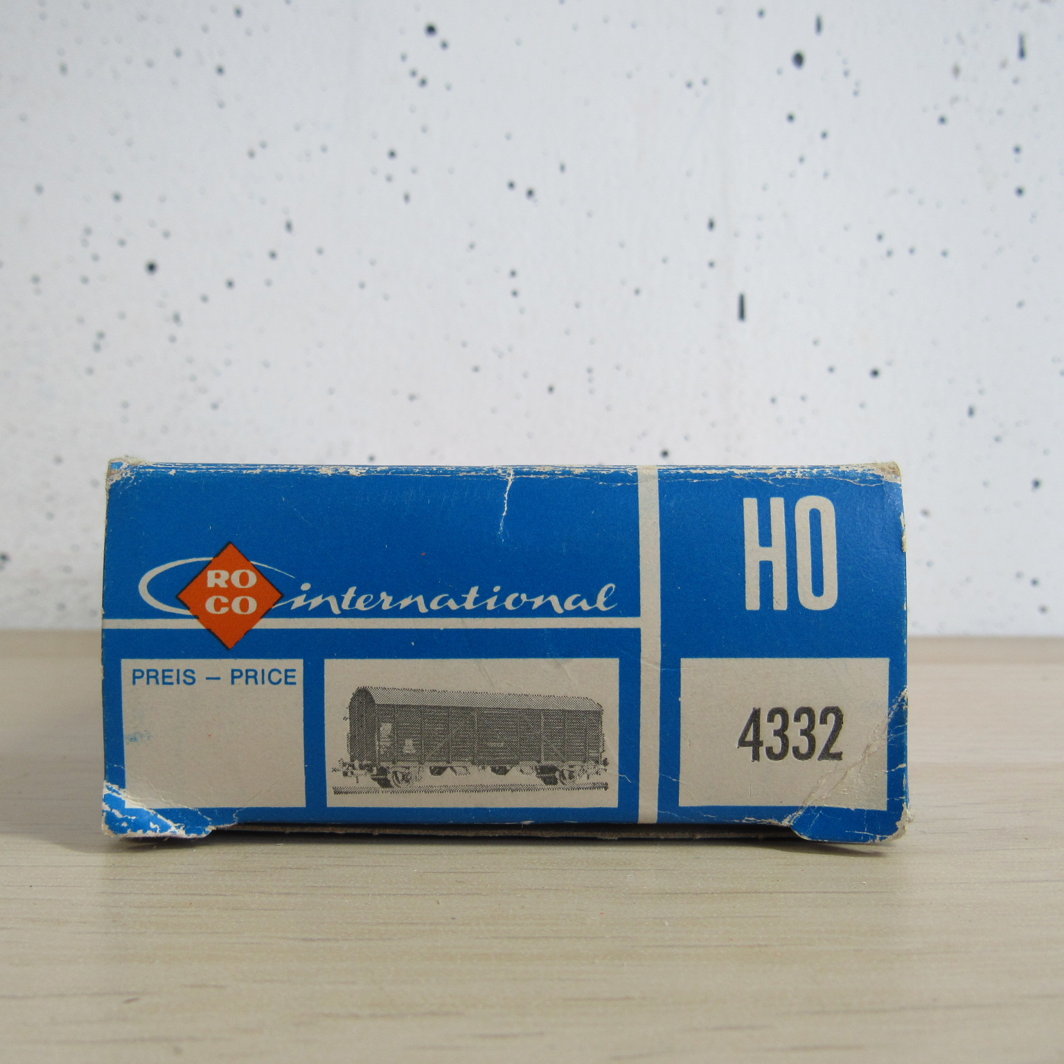 Roco 4332 DB gesloten wagen in ovp