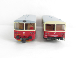 Roco 7700023 H0 ZSSK 810 Railbus en bijwagen (analoog/digitaal voorbereid) in ovp