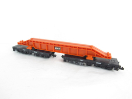 Arnold N 4931 DB Zware lastwagen met brugdelen in ovp